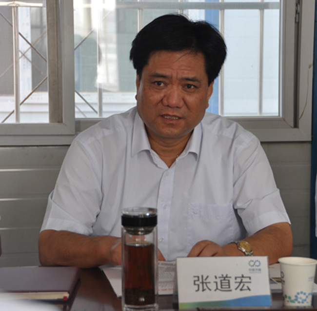 陕西省副省长张道宏调研中节能(陕西)环保装备项目